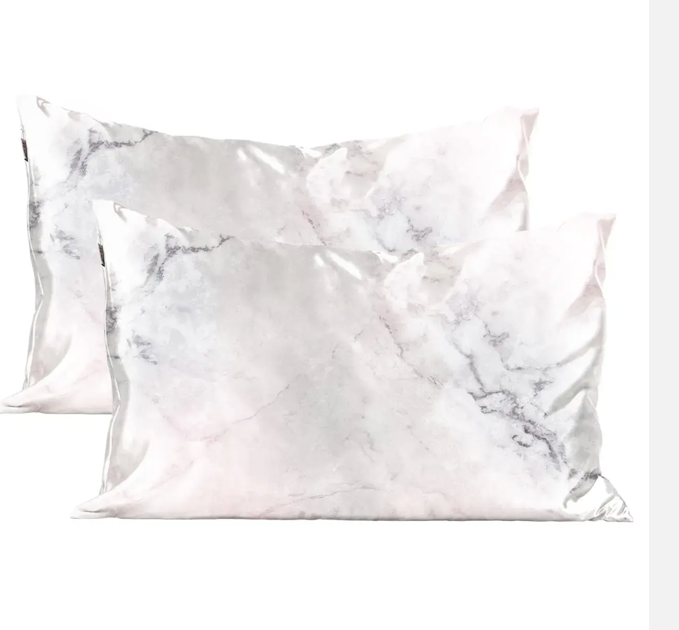 Aura Satin Pillowcase β Cooling, Silky Soft with Zipper for Hair & Skin π±ββοΈ