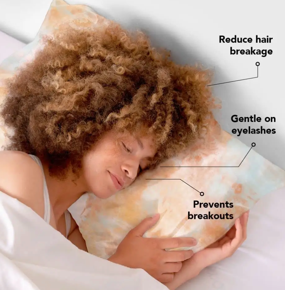 Aura Satin Pillowcase β Cooling, Silky Soft with Zipper for Hair & Skin π±ββοΈ