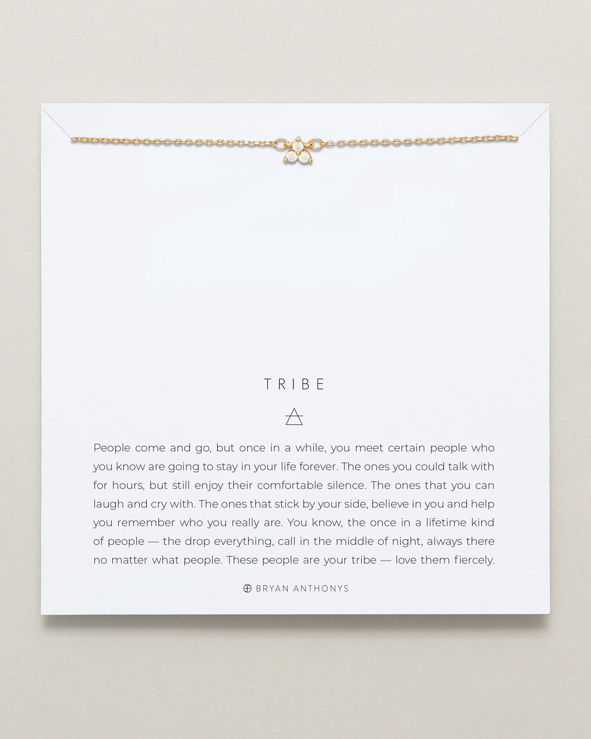 Tribe Necklace - 14k Gold Adjustable Pendant for Lifelong Connections
