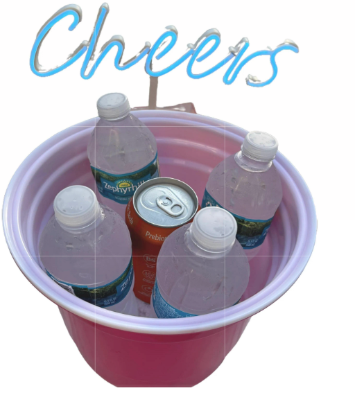 Pink Party Solo Cup Cooler – Giant Party Drink Cooler for Birthdays and BBQsThis giant party drink cooler is ideal for pool parties and beach days, offering a unique solo cup design that doubles as decor and function. Fill this giant party drink cooler with ice and your favorite drinks for hours of cold refreshment. Durable, bright, and fun, it's made for entertaining in style and makes your setup stand out.