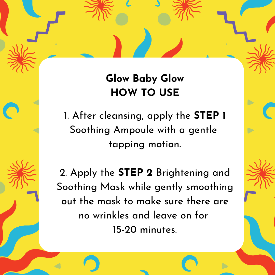 Glow Baby Glow Korean Face Mask is a Brightening, Calming, and Moisturizing Face Mask by Facetory