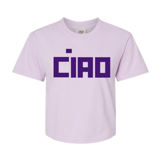 CIAO T Shirt Purple