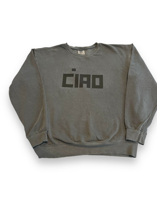 Stay Cozy and Chic with the Oversized Block CIAO Sweatshirt: Your Perfect Winter Essential