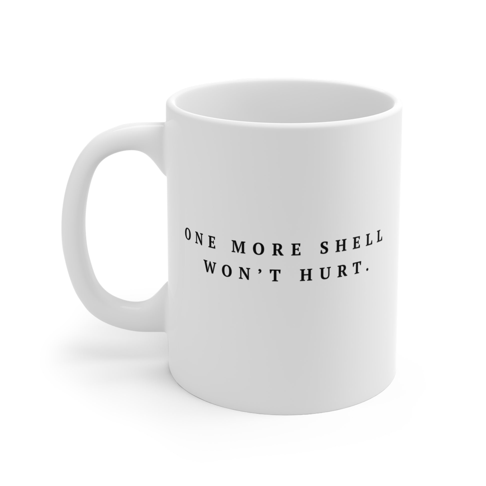 perfect beach lover and shell lover gift funny seashell coffee cup for beach lovers, coastal kitchen mug, whimsical ocean-inspired ceramic cup, gift for beachcombers, summer beach décor, boho coastal home accessory, best beach lover mug, trendy and modern beach mug