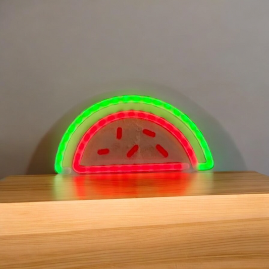 Watermelon LED Lights Gift,  Indoor LED Neon Light for Decorating Video Set, Home, Bedroom or Office