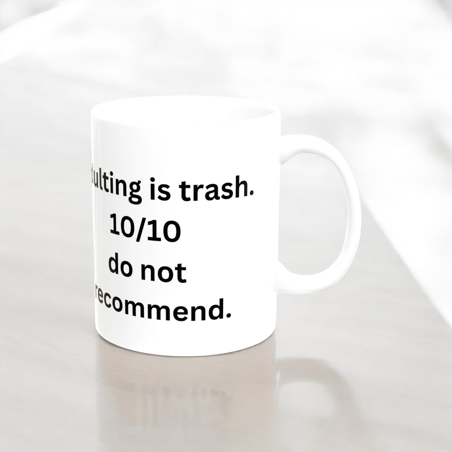 Funny office coffee mug with sarcastic text “Adulting is trash,” designed for tired coworkers, passive-aggressive humor lovers, and chaotic cubicle dwellers. Microwave and dishwasher safe, perfect for break rooms, home desks, or virtual meetings. An ideal under-$25 gift that screams “I see you” without saying a word. Top seller for office birthdays and secret Santa exchanges.