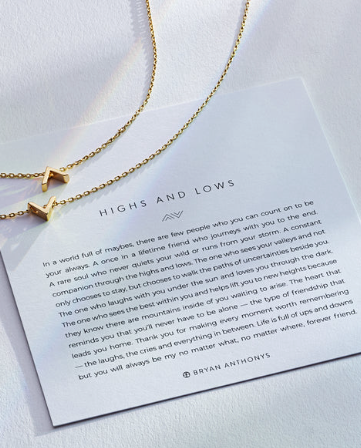 Gold Highs and Lows Necklace