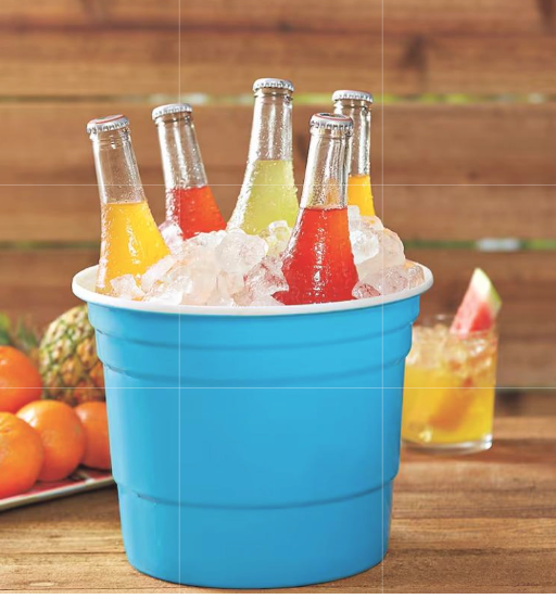 Giant Fun Bucket Ice Cooler For Drinks