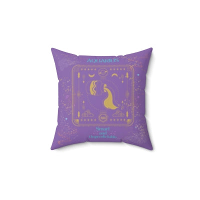 Horoscope and Zodiac Pillow Gift for Your Astrological Birth Sign, Pillow Insert Included