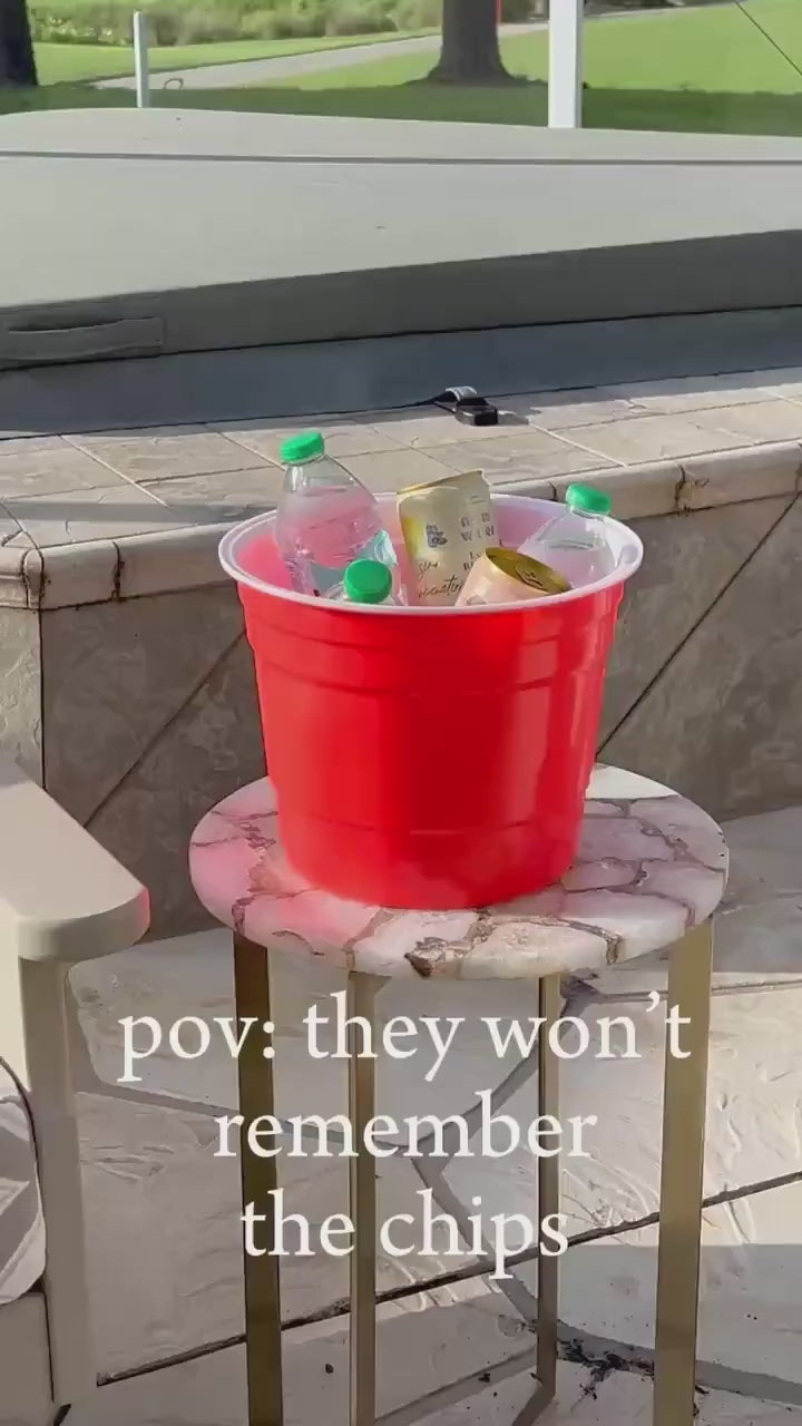 Fun bucket cooler, must have cooler for summer