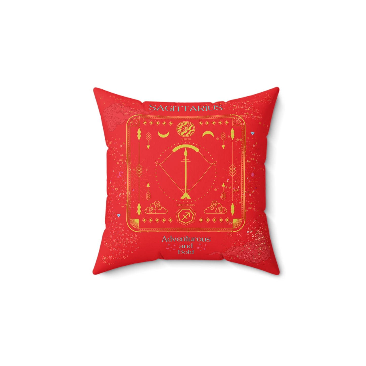 Horoscope and Zodiac Pillow Gift for Your Astrological Birth Sign, Pillow Insert Included