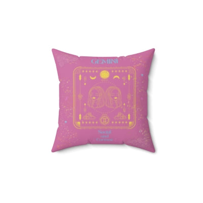 Horoscope and Zodiac Pillow Gift for Your Astrological Birth Sign, Pillow Insert Included